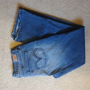 Levi's too superlow 524 jeans